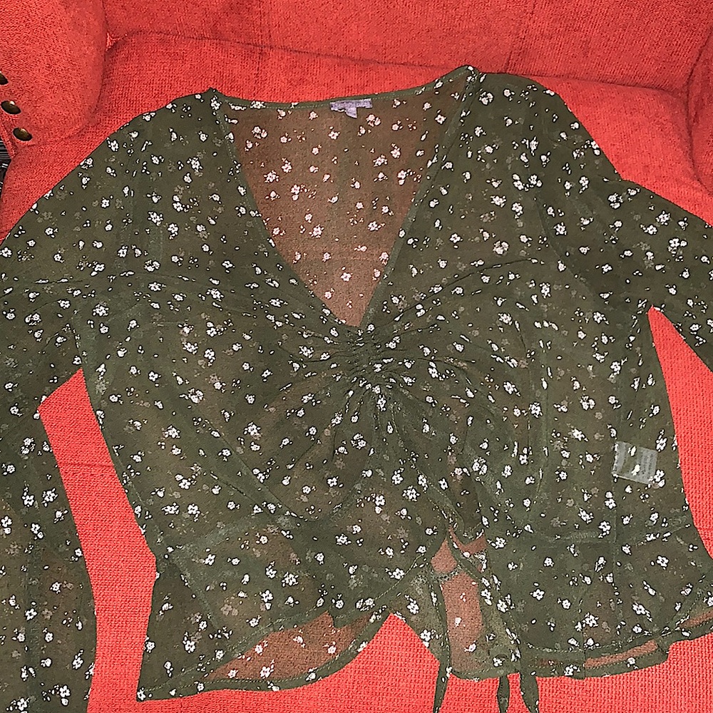Mesh blouse